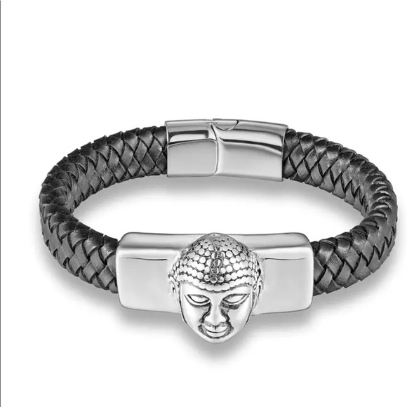 Other - Buddha Leather Bracelet